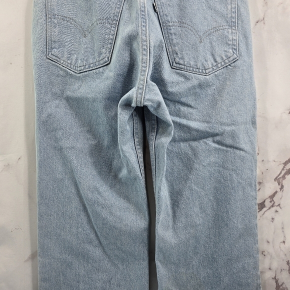 Levis Jeans Women 29x31 Vintage 90s 917 High Rise Bootcut Tie Dye Rigid Denim L2 - Picture 7 of 12